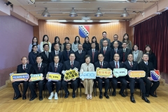 教育局局長蔡若蓮博士JP訪校